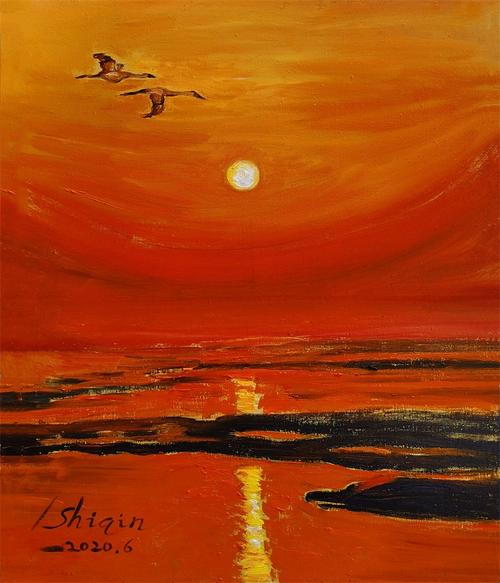 国庆特刊 诗琴:艺术魅力与才华气质交相辉映_油画