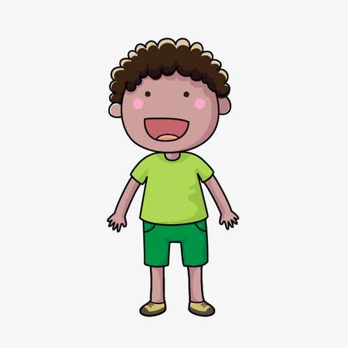 卡通男孩