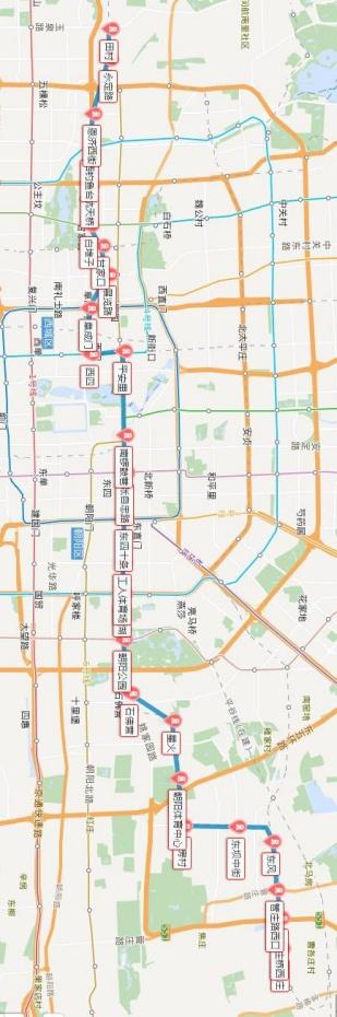 北京最新出炉地铁规划图你家就是下一个地铁房