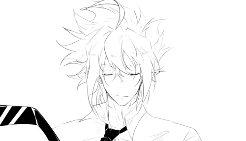 太好看了这个安 星梦w: "安迷修." 是旧设安)