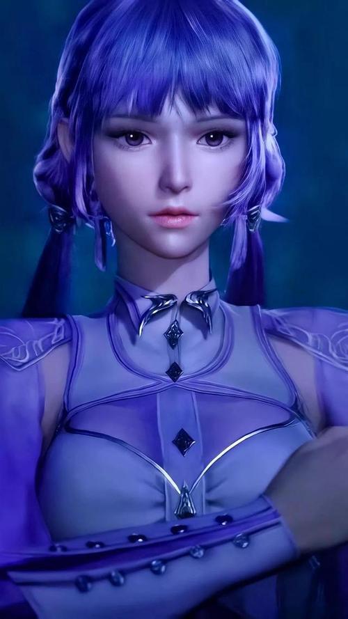 动漫美女斗罗大陆白沉香