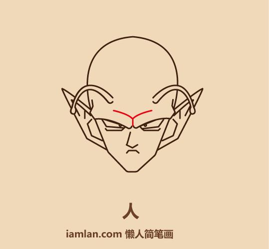 比克大魔王简笔画教程