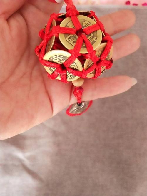绣球 六个铜钱梅花编法图解,铜钱玲珑球怎么编,十帝梅花铜钱编法视频