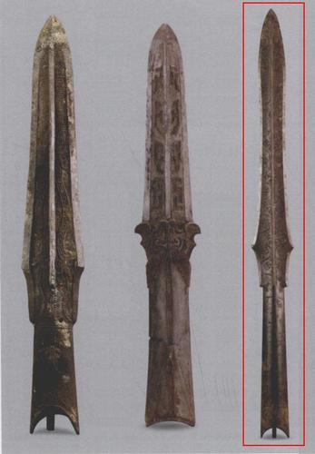 暗花纹技法是从春秋战国时期流传下来的兵器装饰技术,为吴越地区独有.