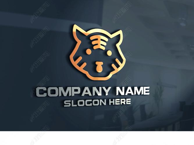 原创老虎标志卡通老虎logo设计老虎商标版权可商用