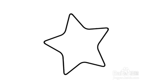 五角星简笔画