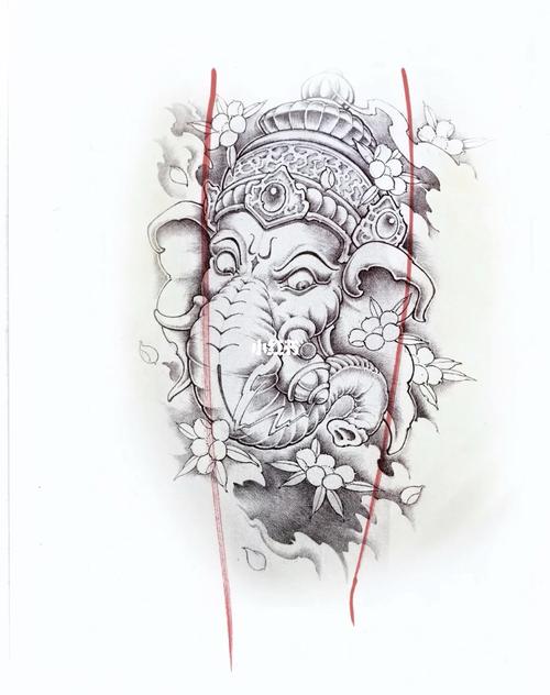 象神 素材_纹身_素材_中街攻略_纹身也清新_美妆_彩妆