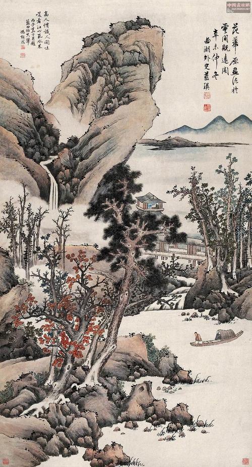 【引用】明清杰出画家蓝瑛作品欣赏!