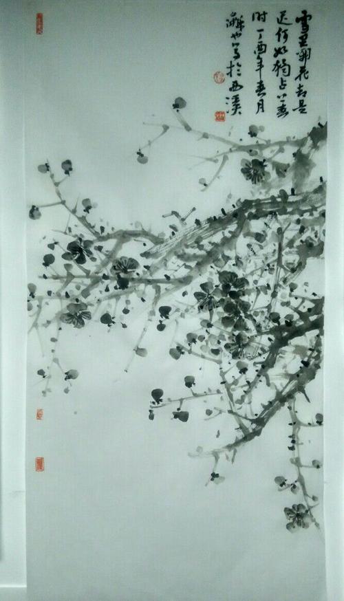 一室春风兰气,半窗明月梅花