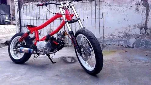 低成本手把手教你如何自制帅气摩托车