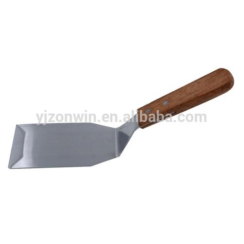 steel head with wood handle heavy duty hamburger turner
