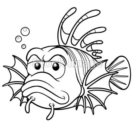 狮子鱼简笔画视频