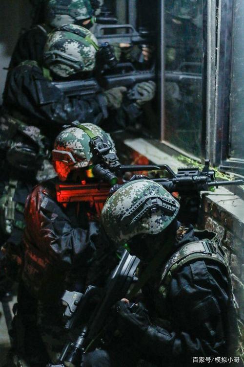 中国"龙焱"特种部队训练美图part1【军迷cosplay】