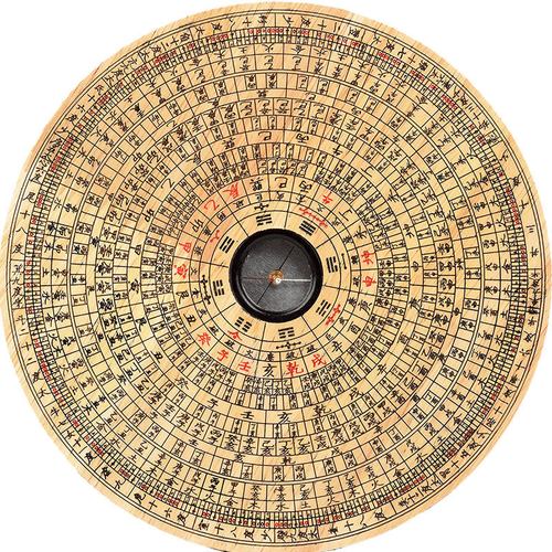 风水阁手工桃木罗盘指南针专业木质摆件高精度小罗盘仪随身携带-图1