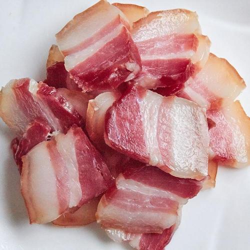 土猪腊肉江西井冈山农家自制五花腊肉日晒风干咸肉非烟熏1斤偏瘦腊肉