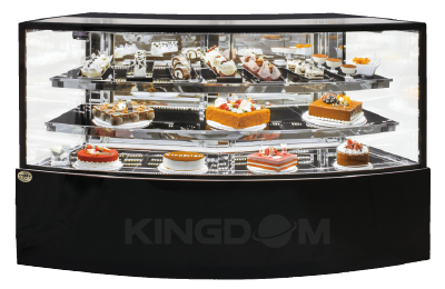 kingdom_金城_金博特_弧形展示柜