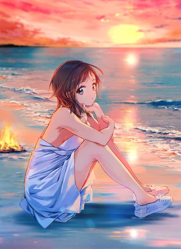 海滩