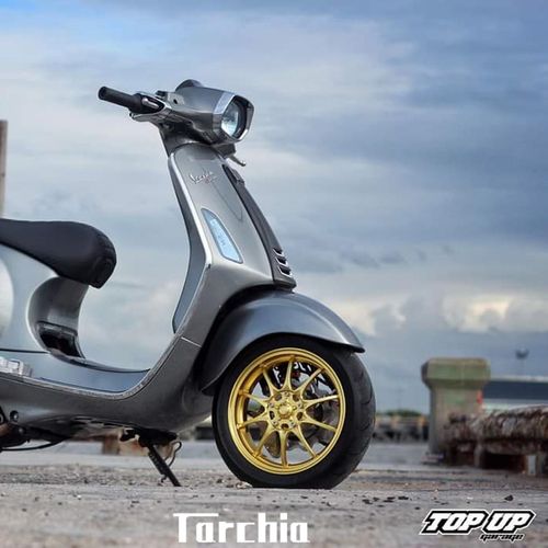 vespa摩托车改装轮毂春天冲刺150gts300配件泰国mk摩托车轮毂