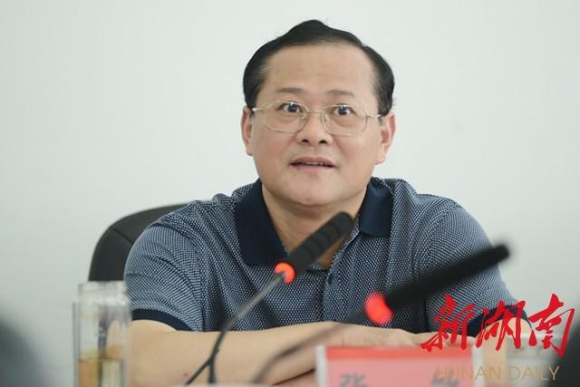 【新上任的长沙市雨花区委书记张敏 新湖南客户端记者 范远志 摄】