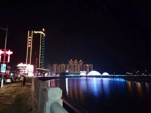 随拍:河婆的夜景.