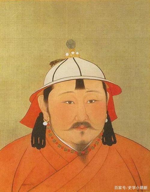 15位元朝皇帝画像,薛禅汗忽必烈往后,一代不如一代!