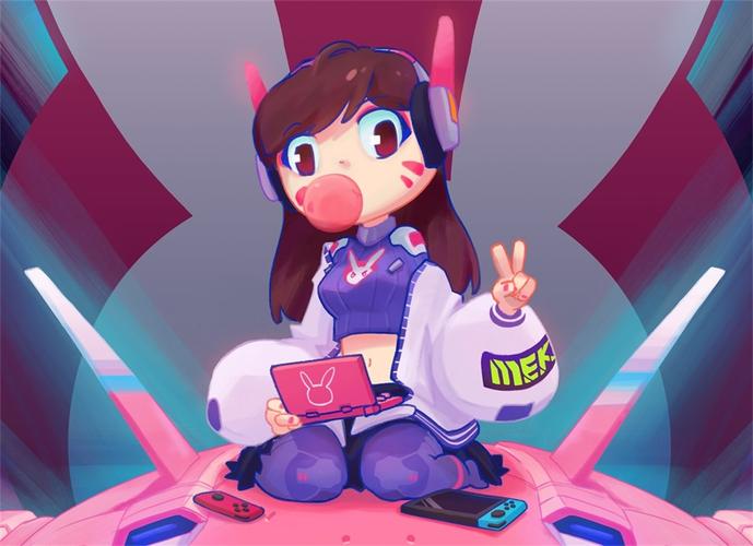守望先锋dva同人