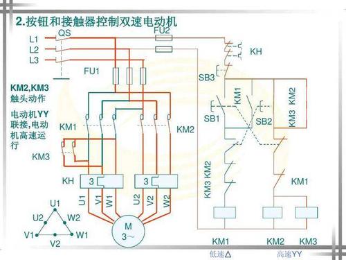 2种双速电机控制电路详解,双速调节,简单易上手,干货!