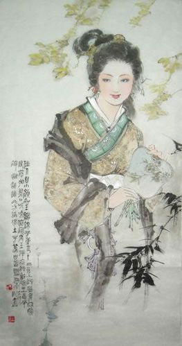 [转载]刘西园仕女画欣赏(6图)