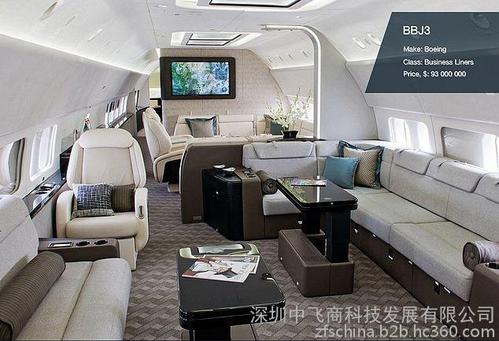 波音bbj3超大型公务机