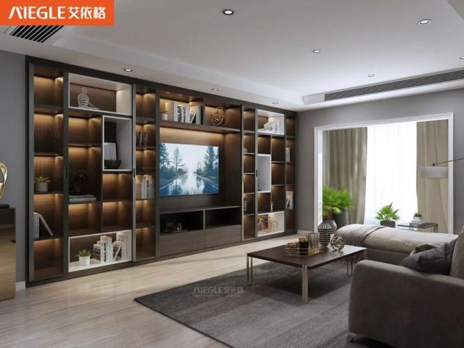 艾依格客厅设计好看又耐用的电视柜设计