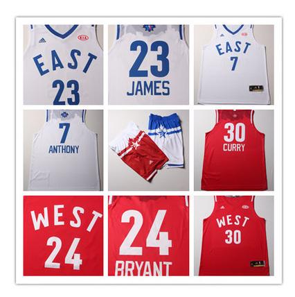 喜欢2016全明星篮球服的还喜欢