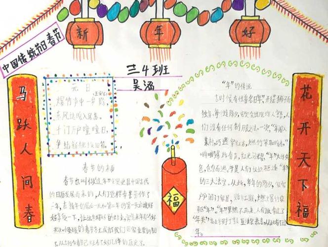 中国传统节日手抄报图片大全