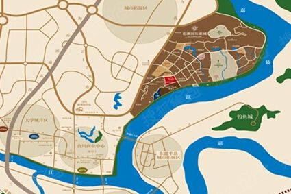 合川房交会卖得最好的楼盘!没有之一!-花滩国际新城丁