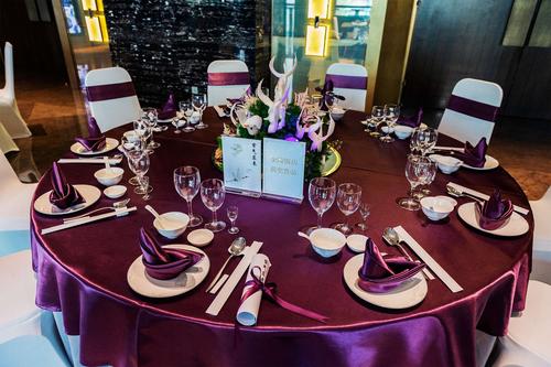 中餐宴会主题摆台获奖作品展示一一金陵饭店