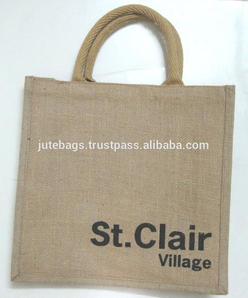 news paper print jute bag 2015