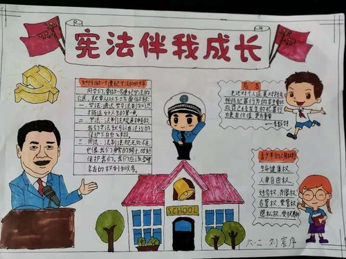 学法用法,做遵纪守法的好少年——育红小学宪法宣传周