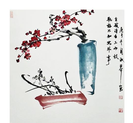 书香琴韵---笕桥美术院研修员何淑琴女士国画近作 欣赏