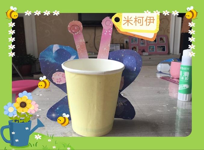 清苑区第二小学三年级四班手工制作笔筒