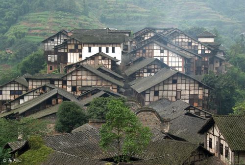 佛宝古镇是位于四川省合江县一座汗青悠久的古镇.(图片来自东方ic)