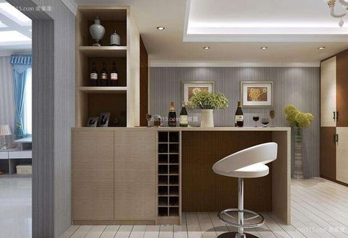 吧台柜都有哪些材质?吧台柜造型大全.