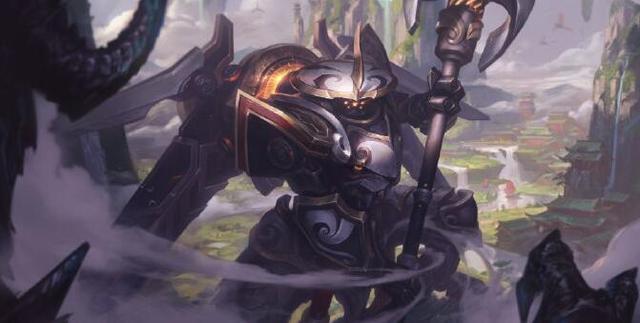 lol王国机神皮肤原画 满满的机甲风格