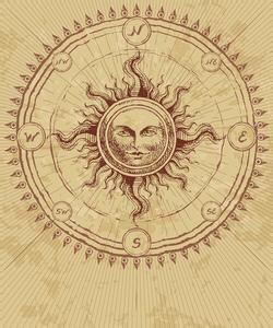 谁有关于太阳神的纹身手稿或者图片之类的