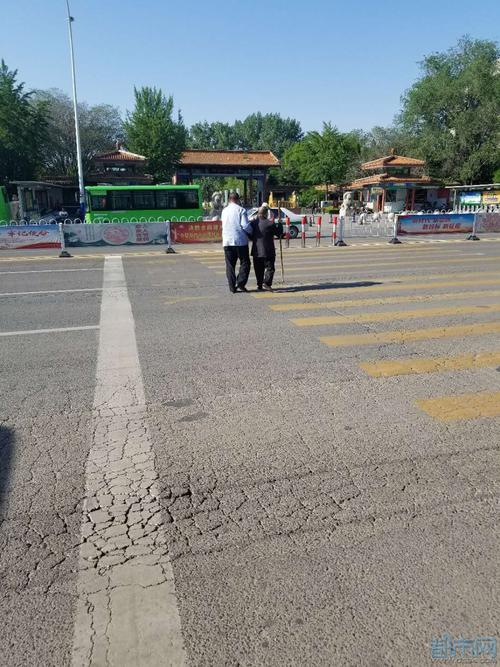 发现莱芜好人,帮助老奶奶过马路!