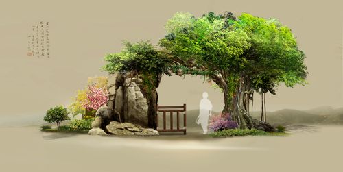 水泥假树仿真树