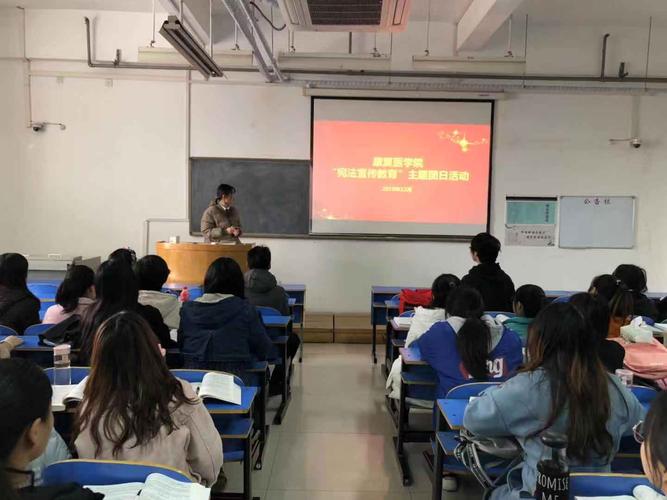 康复医学院成功开展"宪法宣传教育"主题团日活动