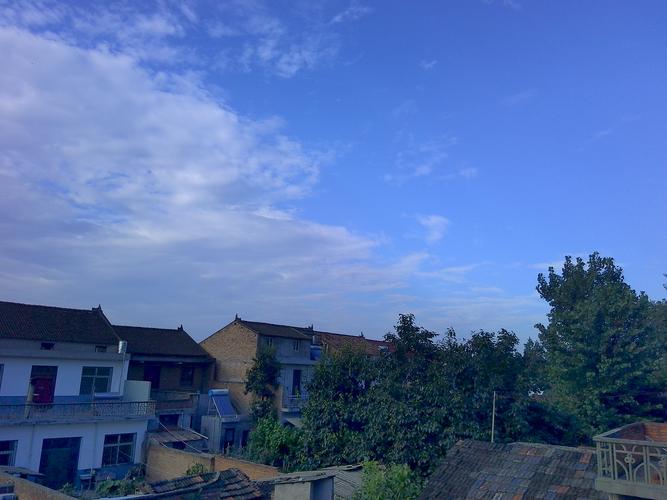 农村的天空你们见过吗?