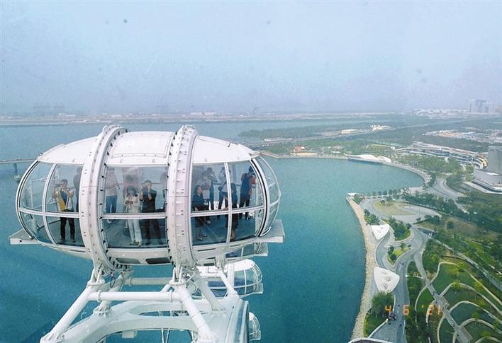 海边摩天轮深圳新地标