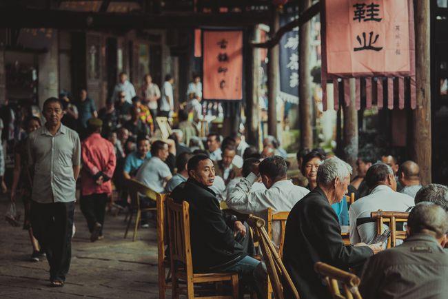 四川一座免费4a古镇街道如船是澳洲打造位置偏僻却茶馆无数