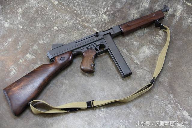 美国受"司登"的启发,研制了结构简单,工艺性能更好的m3"盖德"冲锋枪