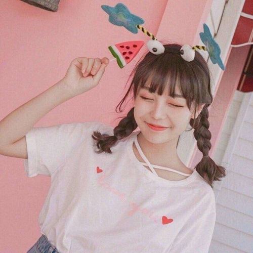 真人女头 闺头 可爱 粉色系